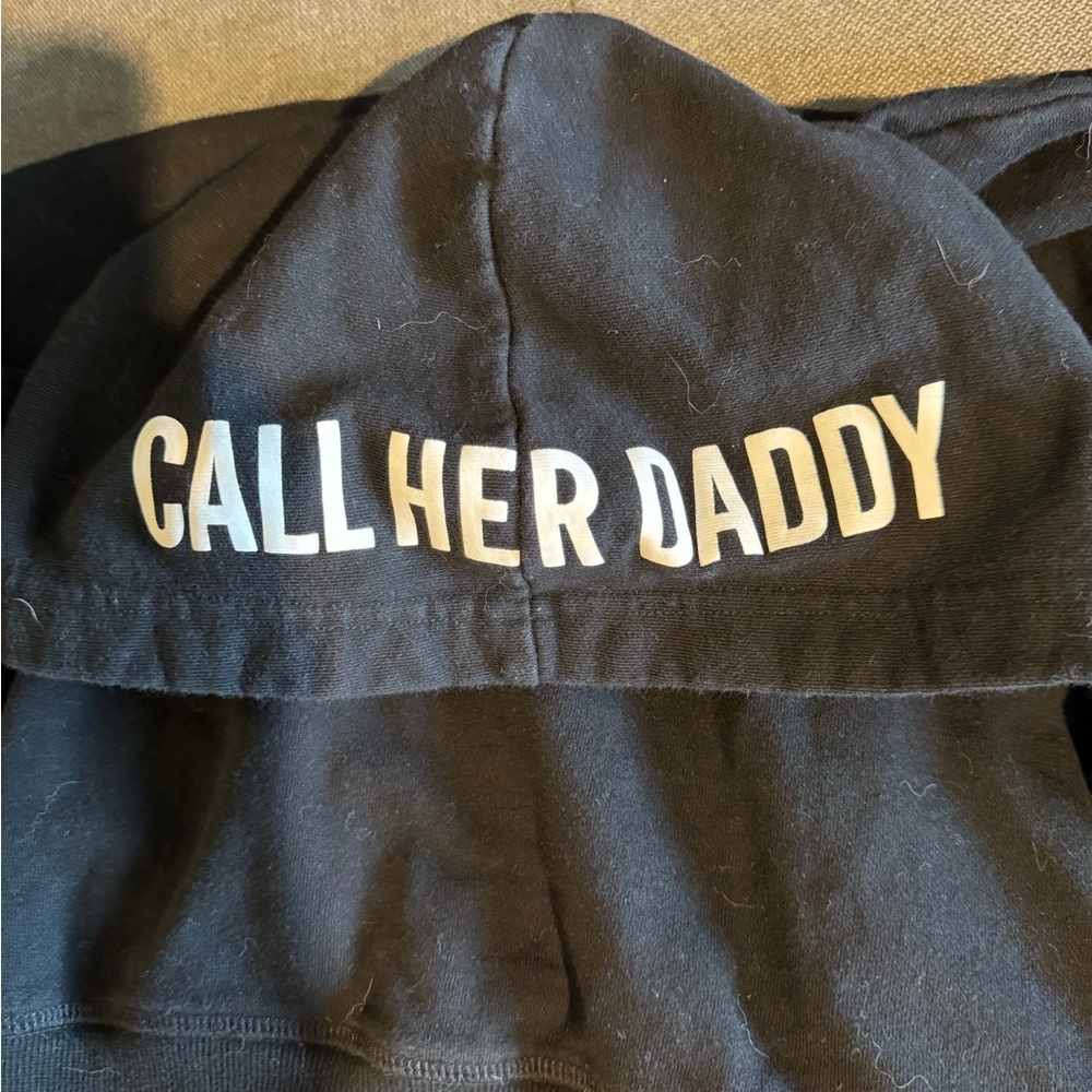 Black 'Call Her Daddy' I am unwell Hoodie